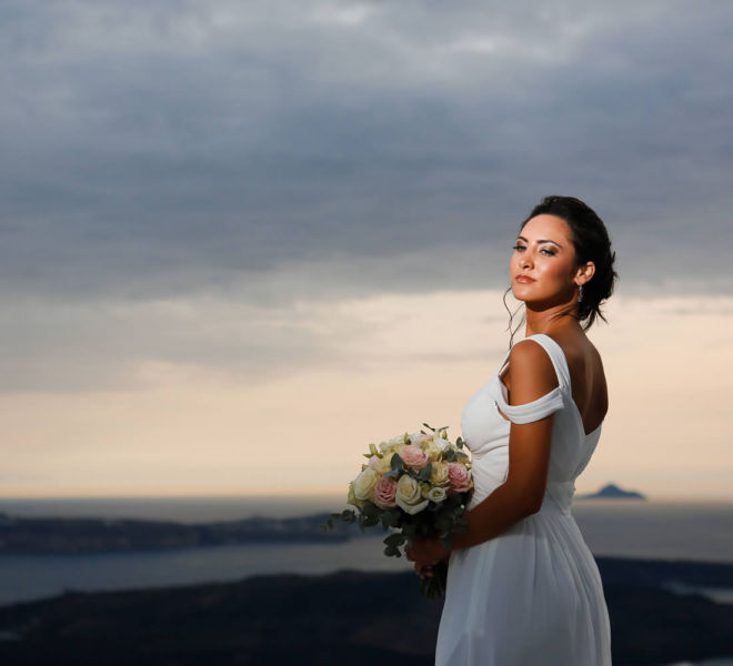 Santorini Bridal Hairstyles & Bridal Makeup (37)